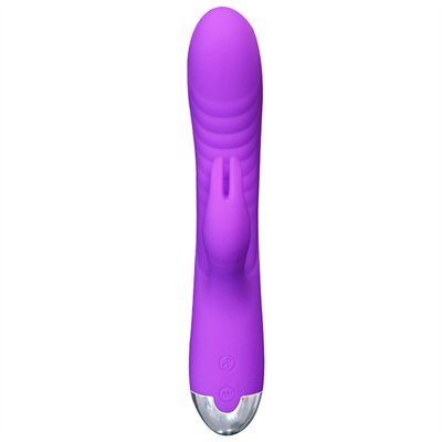 USB Şarj edilebilir G Noktası Vajina Klitoris Masaj Masası Kadınlar İçin Tavşan Vibratörü