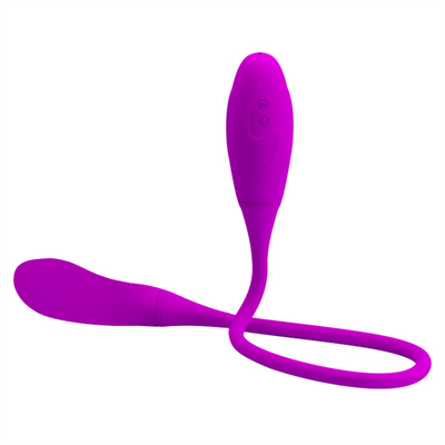 Anal Çift Vibratörler 6 Çok Hızlı G Noktası Vibratör Yumurta Çiftler İçin Şarj edilebilir Klitoral Vibratör