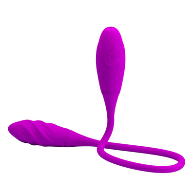 Anal Çift Vibratörler 6 Çok Hızlı G Noktası Vibratör Yumurta Çiftler İçin Şarj edilebilir Klitoral Vibratör