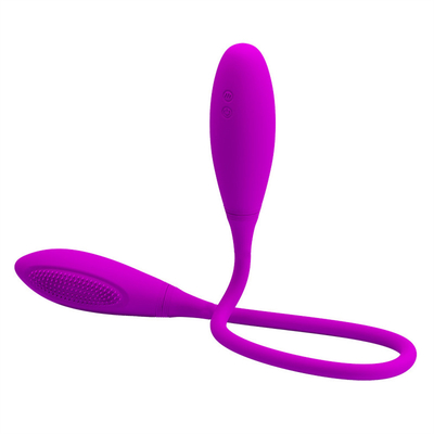 Anal Çift Vibratörler 6 Çok Hızlı G Noktası Vibratör Yumurta Çiftler İçin Şarj edilebilir Klitoral Vibratör