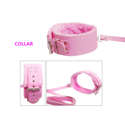 Bondage PU Deri Fetish Kit kısıtlamalar köle seks oyuncağı çiftler için kölelik