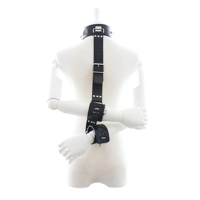 Bondage Harness Moda Gotik Yaka, PU Seksi Punk Çoker Alloy Heart Dangle Kadın için