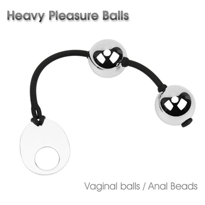 Vücut Güvenli Metal Ağır Zevk Topları Vajinal Toplar Unisex Anal Boncuklar