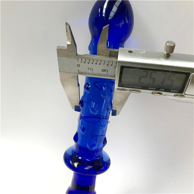 Cam Dildo Mavi Prostat Masajcısı Kristal Cam Dildo Kadınlar İçin Seks Oyuncakları