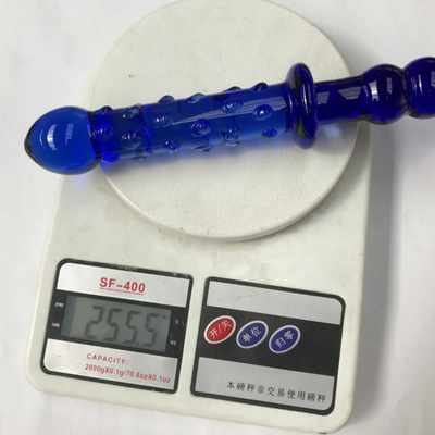 Cam Dildo Mavi Prostat Masajcısı Kristal Cam Dildo Kadınlar İçin Seks Oyuncakları