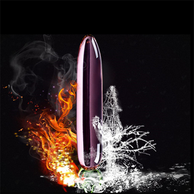 Kristal Penis Anal Kıç Plug G Noktası Klitoral Masturbasyon Patlıcan Kadınlar İçin Cam Dildo
