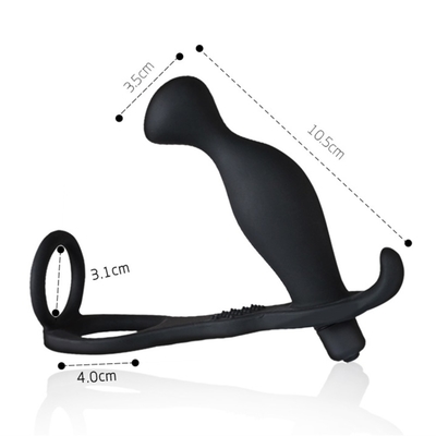 10 Frekanslı Çift Penetrasyon Anal Plug Dildo Butt Plug Erkekler İçin Vibratör Penis Kuşak Vagina Plug Yetişkin Seks Oyuncakları