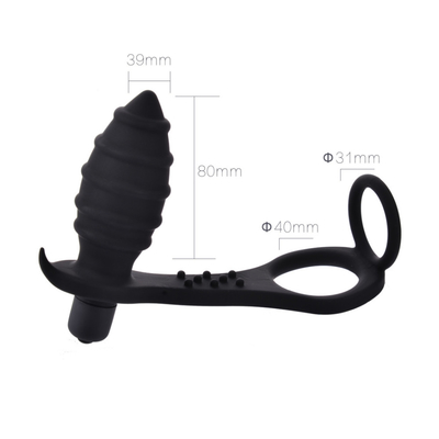 Erkekler için penis masaj cihazı vibratör prostat masajı