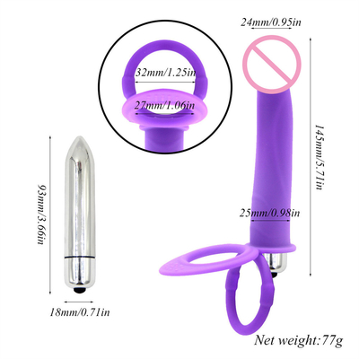 Sıcak Satılan Seks Oyuncakları Erkekler İçin Penis Yüzüğü Vibratör