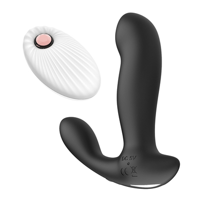 Titreyen ve Teleskoplu Anal Vibratör Dildo Erkekler İçin Anal Plug Silikon Anal Dildo Seks Oyuncağı Eşcinsel Erkek Mastürbasyon