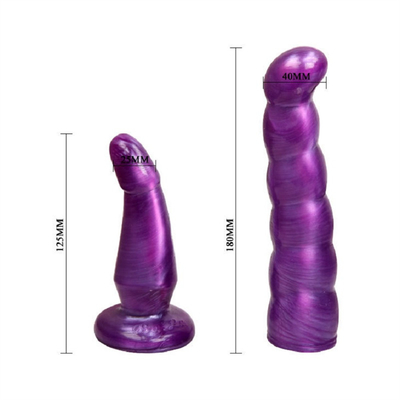 Çift Kadın Dildo için Çıkartılabilir Çap