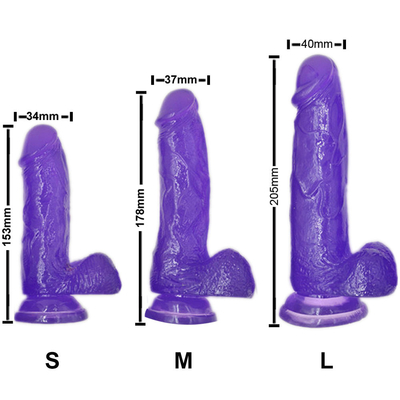 Sıcak Satış Kadın için Büyük Boy Plastik Seks Oyuncağı Penis