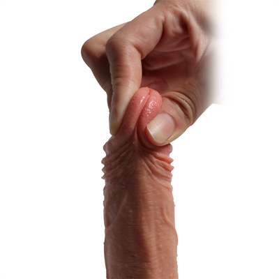 Sıvı silikon büyük yapay penis seks kadını için