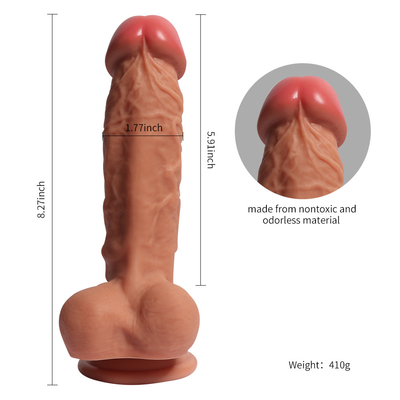 Güçlü emme fincanı gerçekçi dildo erkek yapay penis kadın için seks oyuncakları