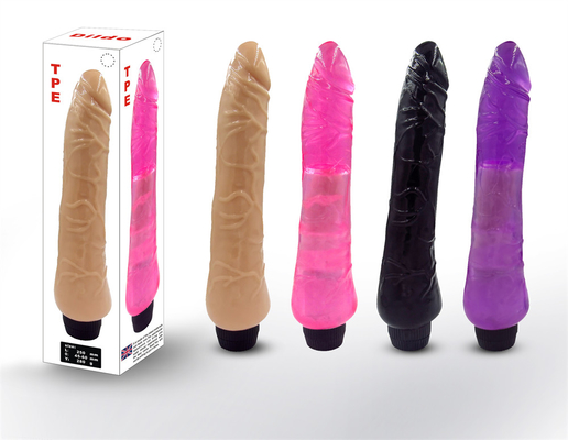 G Noktası Klitoris Stimulatörü Silikon Jelly Vibratör Kadınlar İçin Dildo