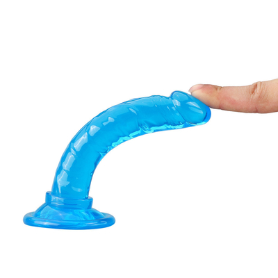 Fabrika Toptan Satış Kadın Seks Oyuncakları Gerçekçi Silikon Yumuşak Küçük Dildo
