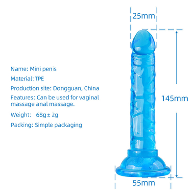 Fabrika Toptan Satış Kadın Seks Oyuncakları Gerçekçi Silikon Yumuşak Küçük Dildo