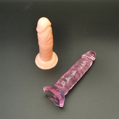 Jelly Küçük Dildo Emdik Kupası Kadın Mastürbasyon Gerçekçi Penis G Noktası Orgazm Anal Plug Kadınlar İçin Seks Oyuncakları Yetişkinler Ürünleri