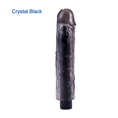 En çok satan kadın seks oyuncağı gerçekçi dildo titreştirici stimülasyon penis dildo titreştirici fıstık için 22.5cm