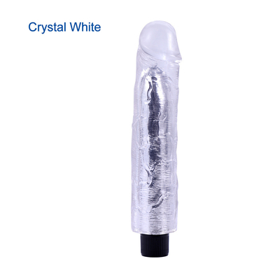 En çok satan kadın seks oyuncağı gerçekçi dildo titreştirici stimülasyon penis dildo titreştirici fıstık için 22.5cm