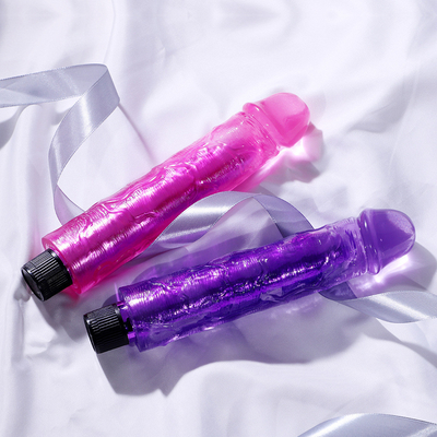 En çok satan kadın seks oyuncağı gerçekçi dildo titreştirici stimülasyon penis dildo titreştirici fıstık için 22.5cm