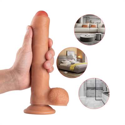Toptan Satış Fabrikası Yüksek Kalite Sıvı Silikon Lastik Seks Oyuncakları Kadınlar için Vibratör Pussy Dildo Yapay Lastik Penis