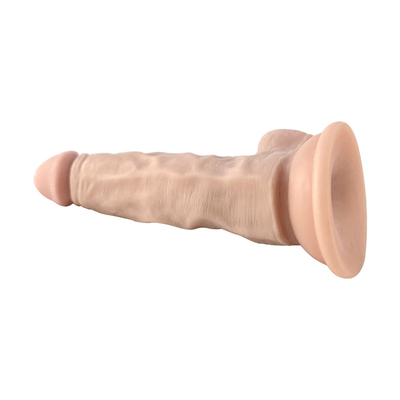 12 inç Siyah Kahverengi Et Rengi Penis Seks Oyuncakları Erkekler İçin Otomatik titreşimli dildo