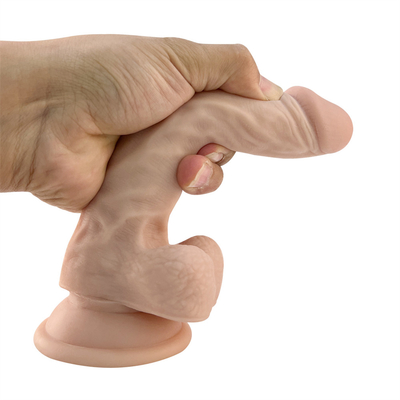 12 inç Siyah Kahverengi Et Rengi Penis Seks Oyuncakları Erkekler İçin Otomatik titreşimli dildo