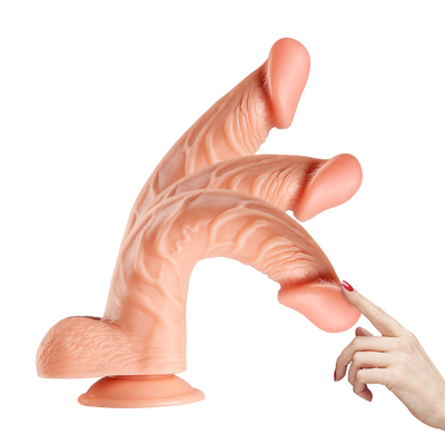 Yumuşak Jelly Yapay Penis Farklı Boyutlar Ergenler için Dick Oyuncağı Renkli Kristal Kauçuk Penis Büyük Gerçekçi Dildo Wom için
