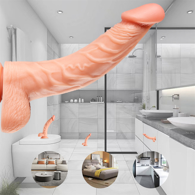 Yumuşak Jelly Yapay Penis Farklı Boyutlar Ergenler için Dick Oyuncağı Renkli Kristal Kauçuk Penis Büyük Gerçekçi Dildo Wom için