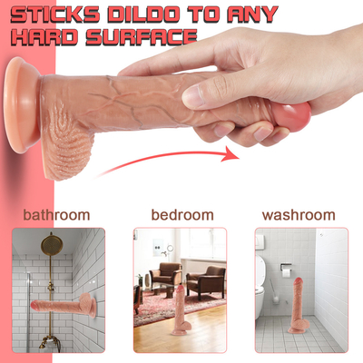 Dildo Vibratör Kadınlar İçin Seks Oyuncağı Büyük Gerçekçi Dong Gerçekçi Dildo Kadınlar İçin