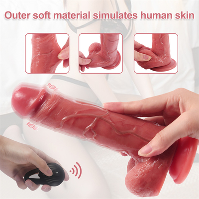 Kablosuz Uzaktan Kumanda Büyük Dildos Vantuz Penis Samimiyet Phallus Büyük Gerçekçi Yapay Penis Vibratör Yetişkinler Için Seks Oyuncakları W