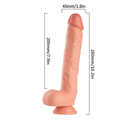 Süper Devasa Gerçekçi PVC Dildo Güçlü Emme ile Büyük Ucuz Dildolar Kadın Seks Dükkanı için Yetişkin Oyuncakları