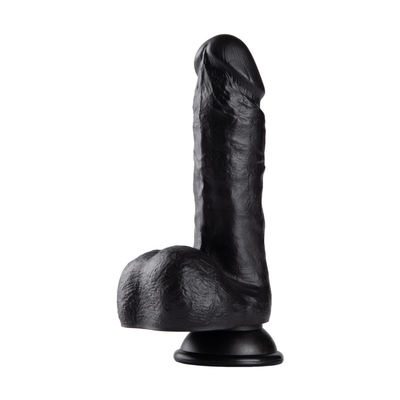 Çin tedarikçisi Online Mağaza 7.88X1.58 Inch Seks Oyuncakları Süper Büyük Penis Yumuşak Gerçekçi Silikon PVC Dildo Kadınlar için