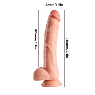 Dropship Giyilebilir Gerçekçi Sahte Penis Dick Güçlü Emme Kâsesi PVC Uzun Çişme Dildo Kadınlar İçin