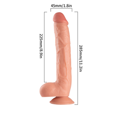 11 inç Dev Büyük Dildo Aşırı Büyük Gerçekçi PVC dildo Seks Ürünü Emme Kâsesi Kadınlar için dildo mastürbasyon