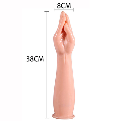 Süper Büyük Simülasyon Yumruk Dildo El Dokunma G Noktası Anal Plug Vajinal Mastürbasyon Tpe Emme Kupası Unisex Oyuncakları Co