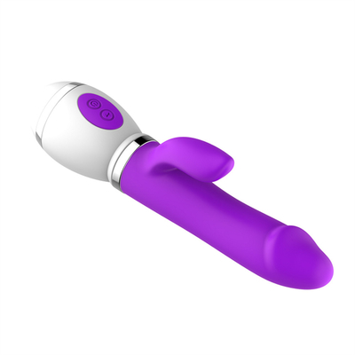 Toptan USB Şarj 12 Hızlı Masaj Dildo Kadınlar Orgazm Mastürbasyon Çift Vibratör
