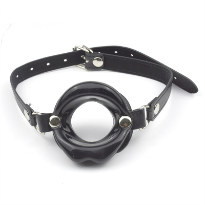 Büyük Dudak Oral Top Gag Bdsm Kölelik Deri Kölelik Bağlamalar Açık Ağız Açıcı Gag