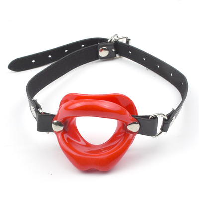 Büyük Dudak Oral Top Gag Bdsm Kölelik Deri Kölelik Bağlamalar Açık Ağız Açıcı Gag