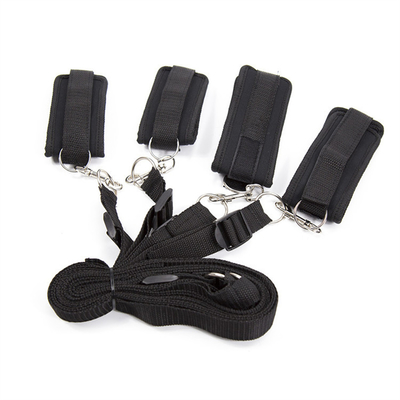 Nylon BDSM Oyuncaklar Toplu Kölelik Setleri Kullanım Bilezik Kelepçeler Yetişkin SM Oyuncaklar Çiftler İçin Ürünler