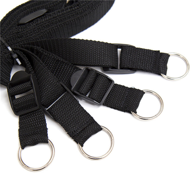 Nylon BDSM Oyuncaklar Toplu Kölelik Setleri Kullanım Bilezik Kelepçeler Yetişkin SM Oyuncaklar Çiftler İçin Ürünler