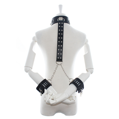 Bondage Harness Moda Gotik Yaka, PU Seksi Punk Çoker Alloy Heart Dangle Kadın için