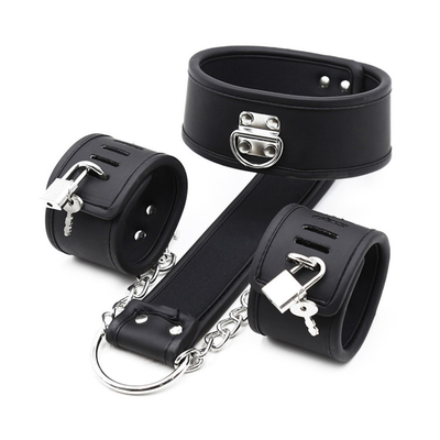 BDSM Kölelik Deri Kelepçeler Ayarlanabilir Tutuklama Bondage Bilek Kelepçeleri Çiftler Oyunlar Seks Ürünleri