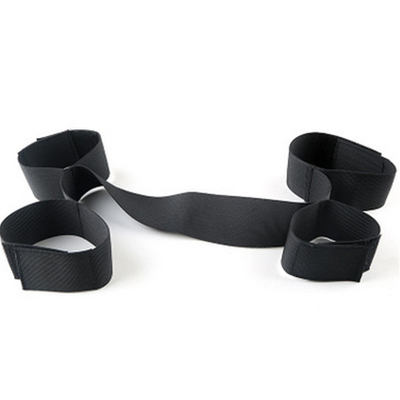 BDSM Düzenlenebilir El Bilek Kemeri Kölelik Bağlamaları Naylon Webbing Ayak Kemeri