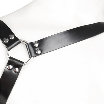 Erkek PU Deri Cosplay Harness, Viking Savaşçısı Omuz Kemeri, Şövalye Cosplay Kostümü, Rönesans Aksesuarları, Gotik