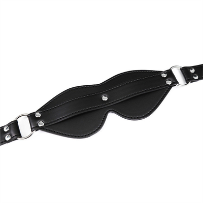 BDSM Göz maskesine Kölelik PU Deri SM Oyun Oyunları Erkekler İçin Seksi Gözbağı