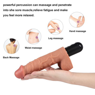 Vücut Güvenli Gerçek Penis Titreyen Seks Oyuncakları Kadınlar İçin Elektrikli Dildo