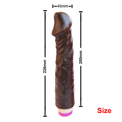 Kadınlar için en çok satan titreşimli plastik penis seks oyuncakları