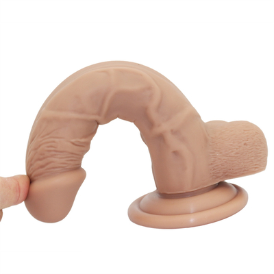 Büyük Boyutlu Gerçekçi Dildo Süpürgeli Yapay Penis Kadınlar İçin